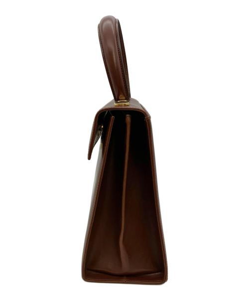 Salvatore Ferragamo（サルヴァトーレ フェラガモ）Salvatore Ferragamo (サルヴァトーレ フェラガモ) 2WAYショルダーバッグ ガンチーニ ブラウンの古着・服飾アイテム