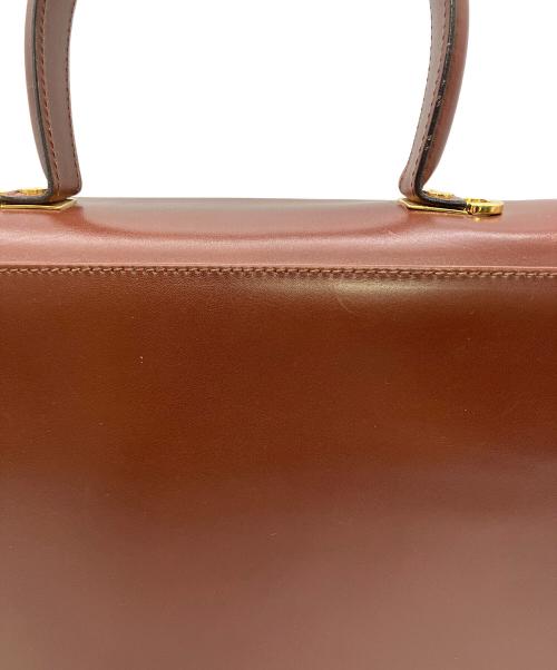 Salvatore Ferragamo（サルヴァトーレ フェラガモ）Salvatore Ferragamo (サルヴァトーレ フェラガモ) 2WAYショルダーバッグ ガンチーニ ブラウンの古着・服飾アイテム