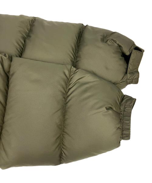 THE NORTH FACE（ザ ノース フェイス）THE NORTH FACE (ザ ノース フェイス) ヌプシフーディーダウンジャケット グリーン×ブラック サイズ:Sの古着・服飾アイテム