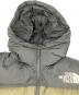 中古・古着 THE NORTH FACE (ザ ノース フェイス) ヌプシフーディーダウンジャケット グリーン×ブラック サイズ:S：25000円