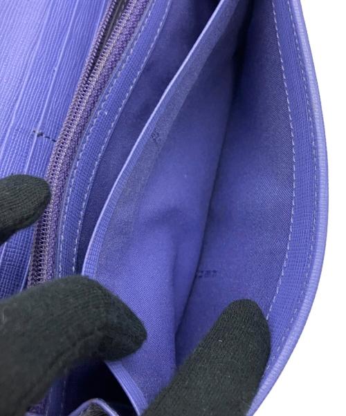 FENDI（フェンディ）FENDI (フェンディ) 長財布 ズッカ  ブラウン×パープルの古着・服飾アイテム