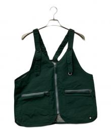 PLAYDESIGN（プレイデザイン）の古着「ベスト」｜グリーン