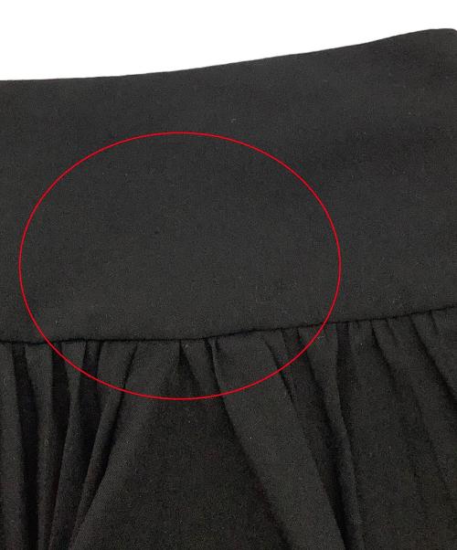 Snidel（スナイデル）Snidel (スナイデル) ミニスカート プリーツティアードミニスカート ブラックの古着・服飾アイテム