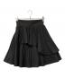 Snidel (スナイデル) ミニスカート プリーツティアードミニスカート ブラック：4000円