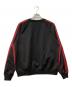 Needles (ニードルズ) スウェット Track Crew Neck Shirt ブラック×レッド サイズ:M：15000円