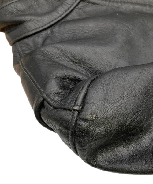 VANSON（バンソン）VANSON (バンソン) シングルライダースジャケット ブラック サイズ:UK34の古着・服飾アイテム