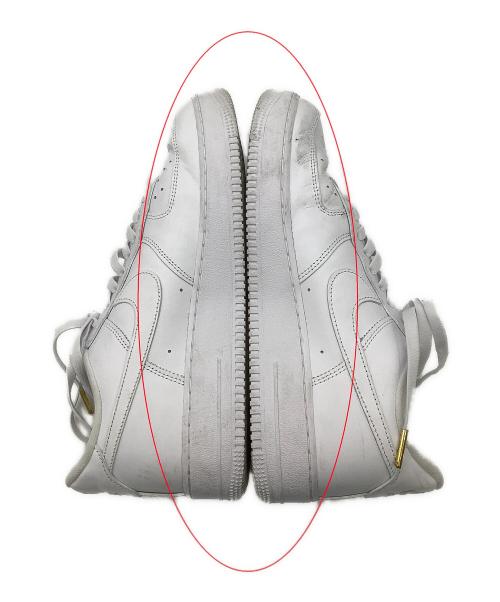 NIKE（ナイキ）NIKE (ナイキ) SUPREME (シュプリーム) ローカットスニーカー AIR FORCE 1 LOW ホワイト サイズ:cm 27の古着・服飾アイテム