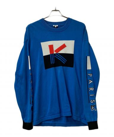 中古・古着通販】KENZO (ケンゾー) スウェット ブルー サイズ:XL