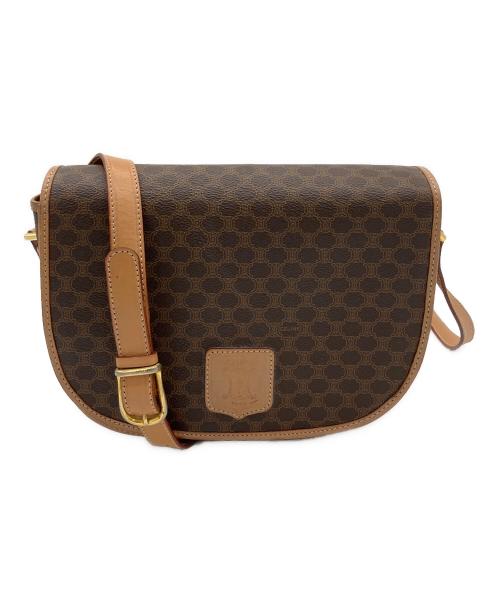 CELINE（セリーヌ）CELINE (セリーヌ) ショルダーバッグ ブラウンの古着・服飾アイテム