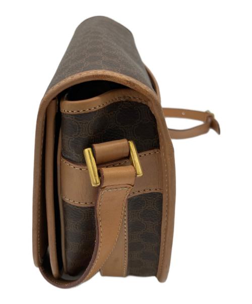 CELINE（セリーヌ）CELINE (セリーヌ) ショルダーバッグ ブラウンの古着・服飾アイテム
