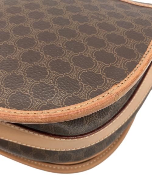 CELINE（セリーヌ）CELINE (セリーヌ) ショルダーバッグ ブラウンの古着・服飾アイテム