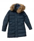 Pyrenexピレネックス）の古着「ダウンコート」｜ネイビー