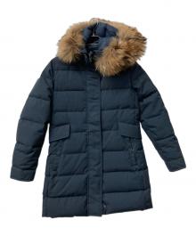 Pyrenex（ピレネックス）の古着「ダウンコート」｜ネイビー