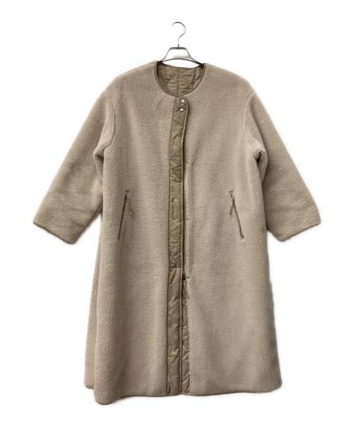 FRAMeWORK（フレームワーク）FRAMeWORK (フレームワーク) BOA 2WAY ZIP COAT ブラウン サイズ:SIZE38の古着・服飾アイテム