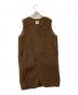 coldbreaker（コールドブレーカー）の古着「ベスト ウール ボア ロングベスト」｜ブラウン