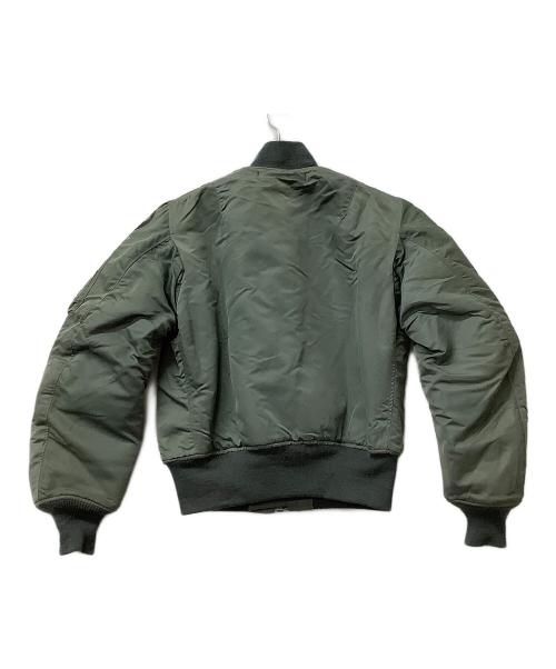 THE REAL McCOY'S（ザ・リアルマッコイズ）THE REAL McCOY'S (ザ・リアルマッコイズ) フライトジャケット オリーブ サイズ:Sの古着・服飾アイテム