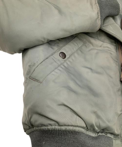 THE REAL McCOY'S（ザ・リアルマッコイズ）THE REAL McCOY'S (ザ・リアルマッコイズ) フライトジャケット オリーブ サイズ:Sの古着・服飾アイテム