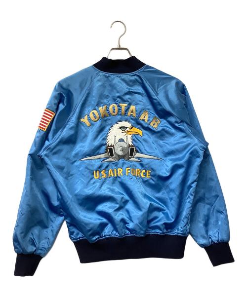 Duck（ダック）Duck (ダック) スーベニアジャケット YOKOTA ブルー サイズ:Sの古着・服飾アイテム