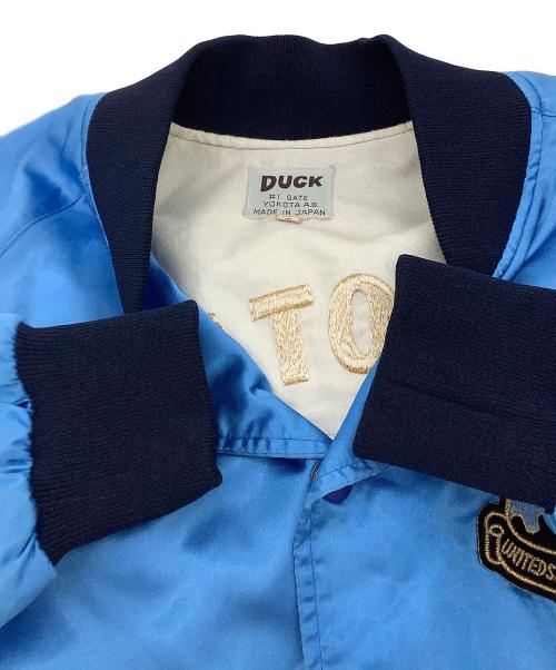 Duck（ダック）Duck (ダック) スーベニアジャケット YOKOTA ブルー サイズ:Sの古着・服飾アイテム