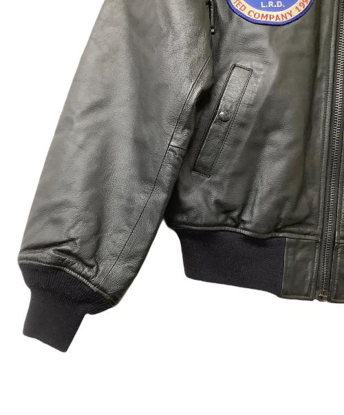 AERO EQUIPMENT LABORATORY（エアロエクイップメントラボトリー）AERO EQUIPMENT LABORATORY (エアロエクイップメントラボトリー) MA-1ジャケット ブラック サイズ:40の古着・服飾アイテム