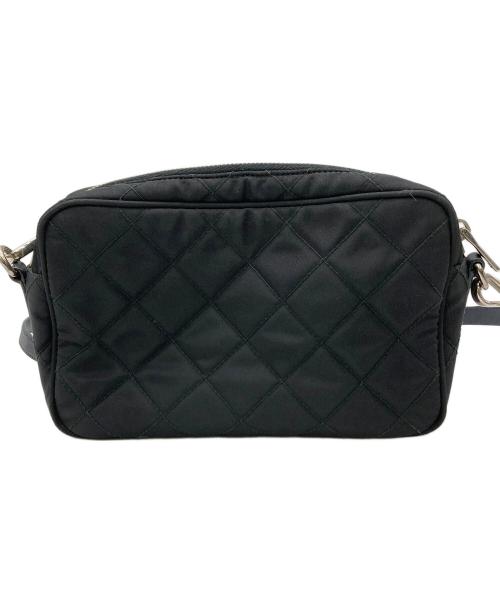 PRADA（プラダ）PRADA (プラダ) ショルダーバッグ キルティング ブラックの古着・服飾アイテム