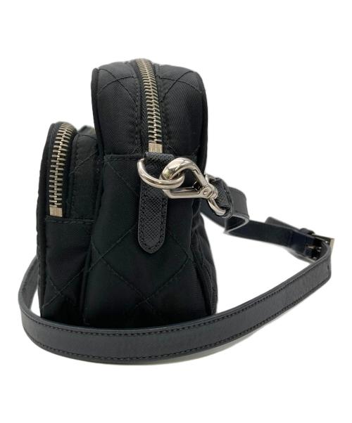 PRADA（プラダ）PRADA (プラダ) ショルダーバッグ キルティング ブラックの古着・服飾アイテム