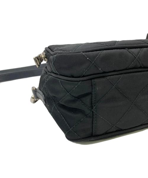 PRADA（プラダ）PRADA (プラダ) ショルダーバッグ キルティング ブラックの古着・服飾アイテム