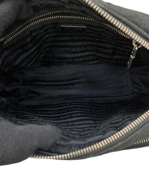 PRADA（プラダ）PRADA (プラダ) ショルダーバッグ キルティング ブラックの古着・服飾アイテム