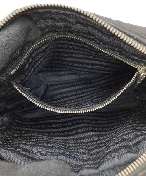 PRADA（プラダ）PRADA (プラダ) ショルダーバッグ キルティング ブラックの古着・服飾アイテム
