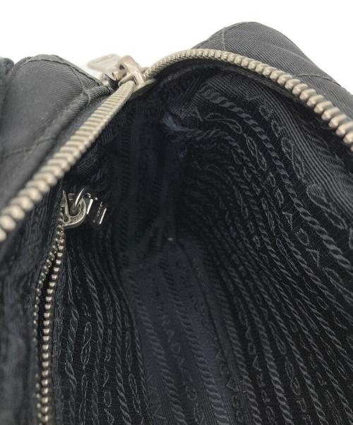 PRADA（プラダ）PRADA (プラダ) ショルダーバッグ キルティング ブラックの古着・服飾アイテム