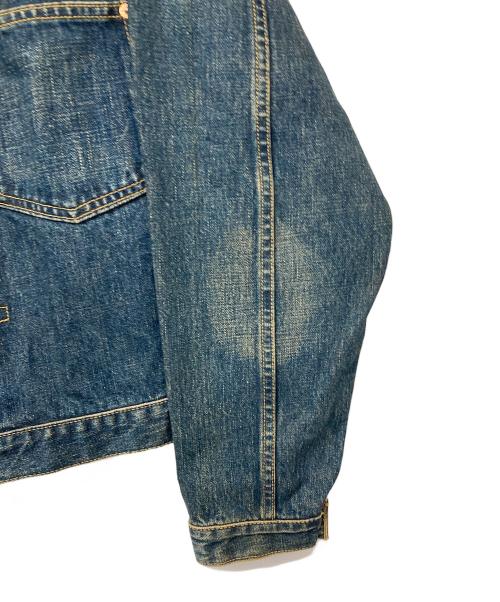 LEVI'S（リーバイス）LEVI'S (リーバイス) 90`s1st復刻デニムジャケット 506ボタン ビッグＥ シンチバッグ ブルー サイズ:40の古着・服飾アイテム