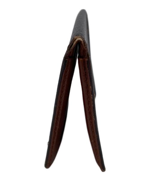 LOUIS VUITTON（ルイ ヴィトン）LOUIS VUITTON (ルイ ヴィトン) ルト2カルト・ヴェルティカル　カードケース ブラウンの古着・服飾アイテム