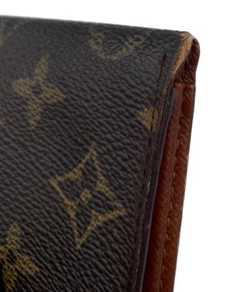 LOUIS VUITTON（ルイ ヴィトン）LOUIS VUITTON (ルイ ヴィトン) ルト2カルト・ヴェルティカル　カードケース ブラウンの古着・服飾アイテム