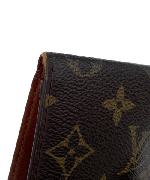 LOUIS VUITTON（ルイ ヴィトン）LOUIS VUITTON (ルイ ヴィトン) ルト2カルト・ヴェルティカル　カードケース ブラウンの古着・服飾アイテム