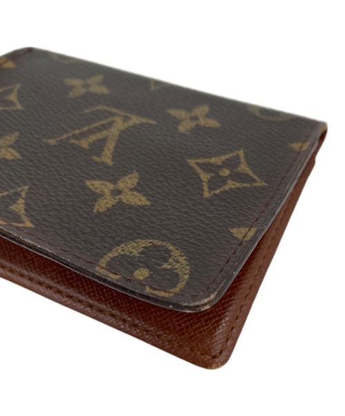 LOUIS VUITTON（ルイ ヴィトン）LOUIS VUITTON (ルイ ヴィトン) ルト2カルト・ヴェルティカル　カードケース ブラウンの古着・服飾アイテム