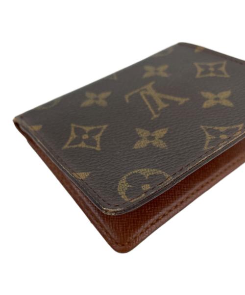 LOUIS VUITTON（ルイ ヴィトン）LOUIS VUITTON (ルイ ヴィトン) ルト2カルト・ヴェルティカル　カードケース ブラウンの古着・服飾アイテム