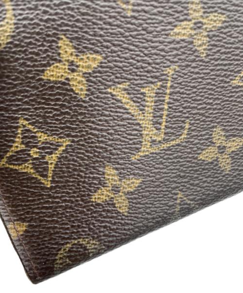 LOUIS VUITTON（ルイ ヴィトン）LOUIS VUITTON (ルイ ヴィトン) ルト2カルト・ヴェルティカル　カードケース ブラウンの古着・服飾アイテム