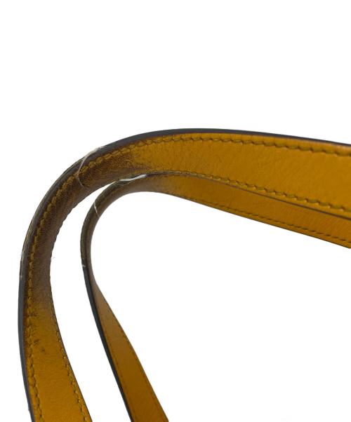 GUCCI（グッチ）GUCCI (グッチ) GG　エンボス　ボストンバッグ イエローの古着・服飾アイテム