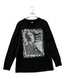 stussy（ステューシー）の古着「長袖Tシャツ」｜ブラック
