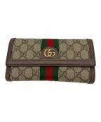 GUCCIグッチ）の古着「GG　長財布」