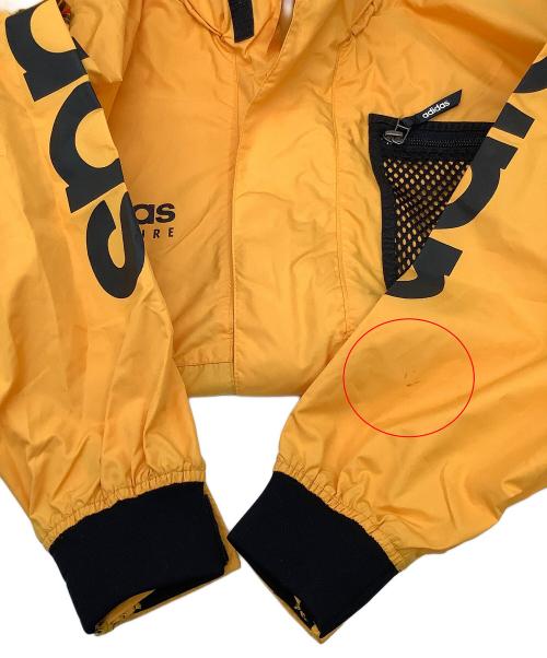 adidas ADVENTURE（アディダスアドベンチャー）adidas ADVENTURE (アディダスアドベンチャー) ナイロンジャケット Nylon Kayak Jacket デサント製 イエロー サイズ:Lの古着・服飾アイテム