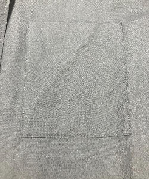 icB（アイシービー）icB (アイシービー) 長袖シャツワンピース グリーン サイズ:Mの古着・服飾アイテム