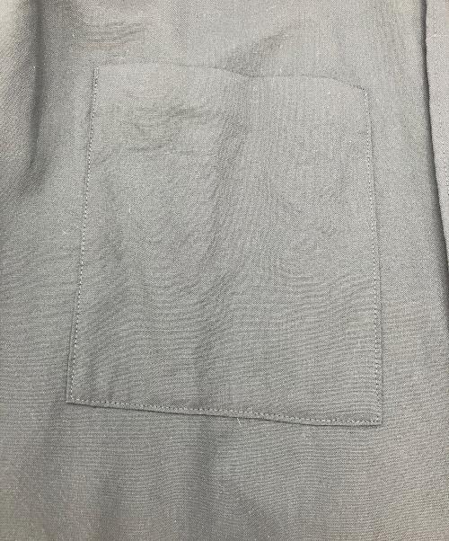 icB（アイシービー）icB (アイシービー) 長袖シャツワンピース グリーン サイズ:Mの古着・服飾アイテム