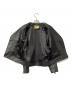 UNITED ARROWS (ユナイテッドアローズ) レザージャケット ダブルライダースジャケット ブラック サイズ:36：7000円