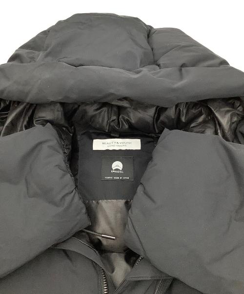 BEAUTY&YOUTH（ビューティーアンドユース）BEAUTY&YOUTH (ビューティーアンドユース) ジャケット ダウンジャケット ブラック サイズ:Lの古着・服飾アイテム