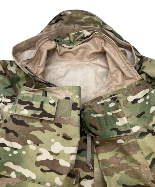 ノーブランド（ノーブランド）ノーブランド (ノーブランド) ミリタリージャケット 113359 オリーブ サイズ:Lの古着・服飾アイテム