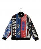 NIKEナイキ）の古着「ジャケット Culture of Football Therma-FIT Full-Zip Jacket」｜ブラック×レッド