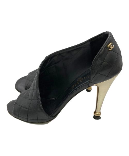 CHANEL（シャネル）CHANEL (シャネル) パンプス ブラック サイズ:37 1/2の古着・服飾アイテム