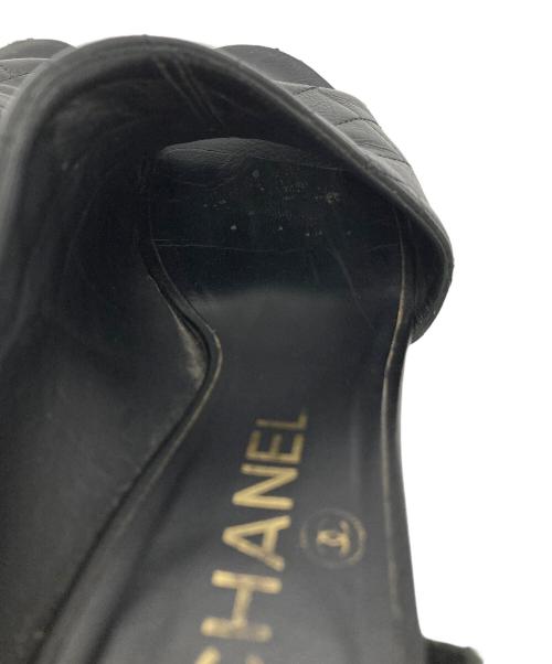 CHANEL（シャネル）CHANEL (シャネル) パンプス ブラック サイズ:37 1/2の古着・服飾アイテム