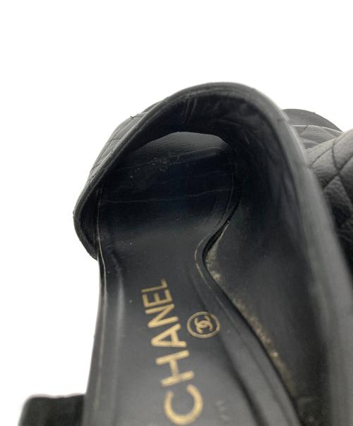 CHANEL（シャネル）CHANEL (シャネル) パンプス ブラック サイズ:37 1/2の古着・服飾アイテム